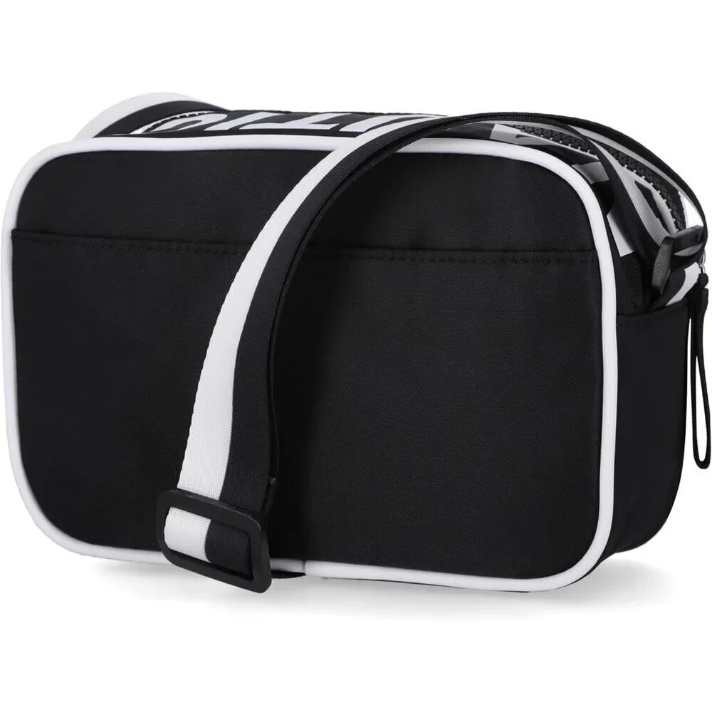 women's Bilateral Black High Seas Camera Crossbody Imported zipper pocket